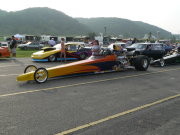 Orange and Yellow DRAGSTER